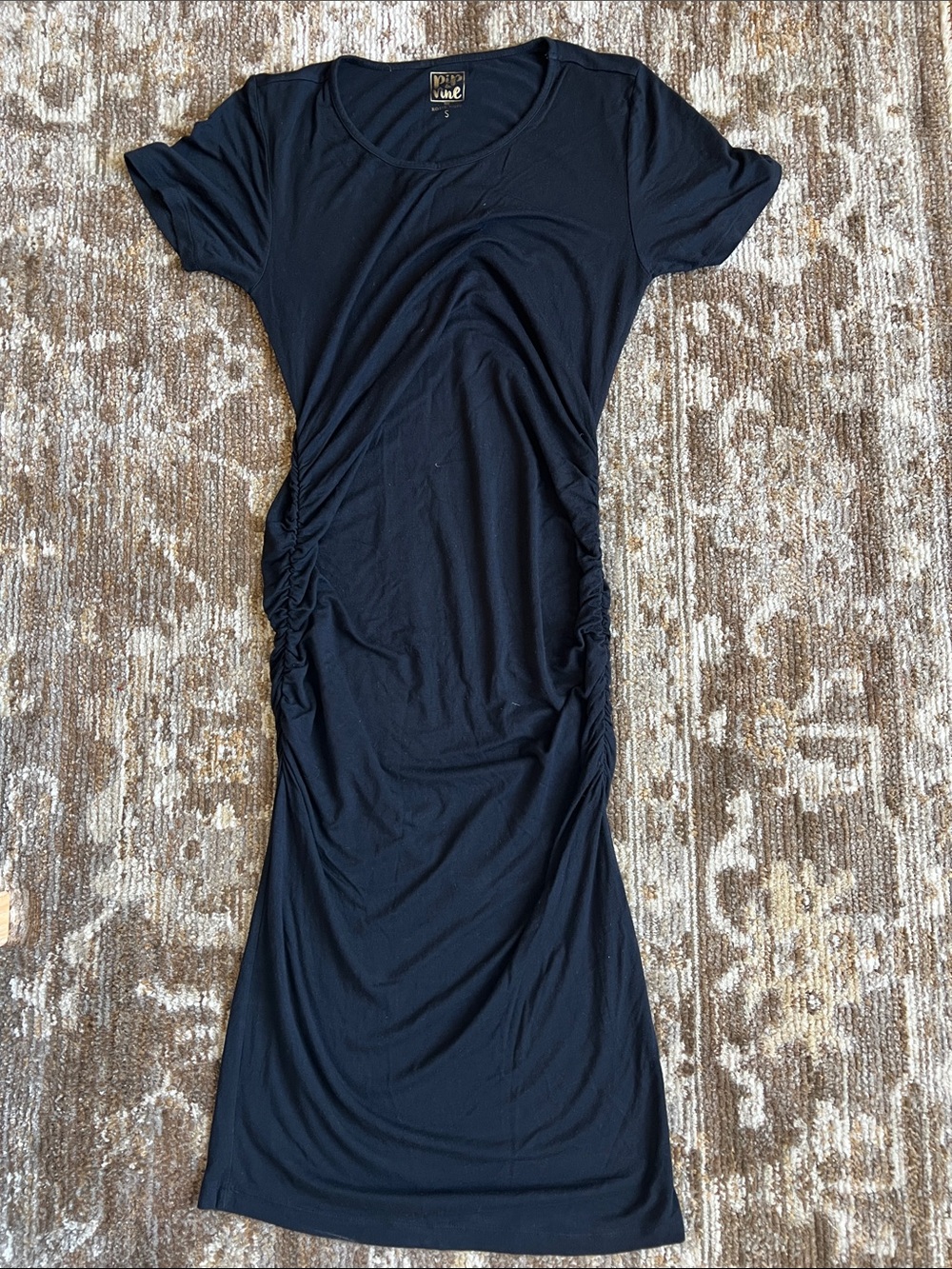 Womens Pip & Vine Black Dress